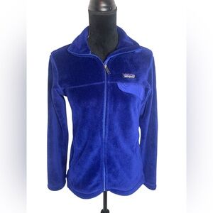 Patagonia Women's Blue Fleece Jacket